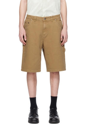 Dime Tan Classic Denim Shorts