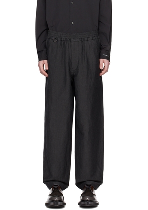 UNDERCOVER Black O-Ring Trousers