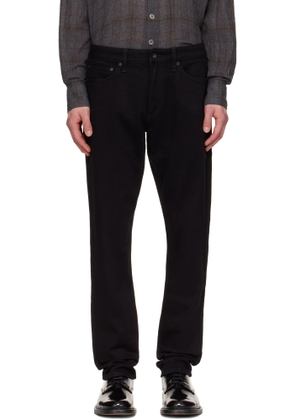 rag & bone Black Fit 3 Athletic Fit Jeans