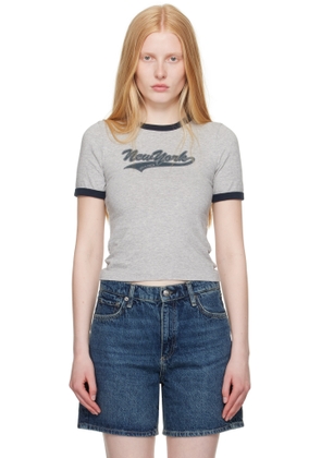 rag & bone Gray Mica Ringer T-shirt