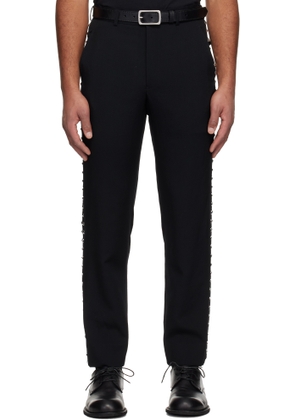 Black Comme des Garçons Black Studded Trousers
