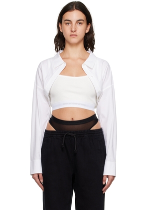 alexanderwang.t White Layered Shirt