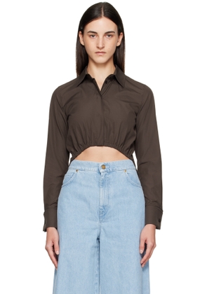 Max Mara Brown Angio Shirt
