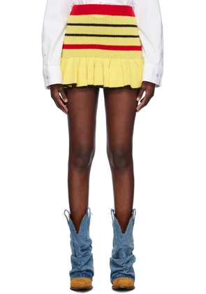 Sinead Gorey Yellow Ra-Ra Miniskirt