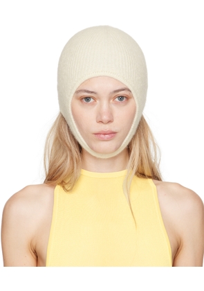 JACQUEMUS Off-White La Casa 'La capuche Gros Grain' Beanie
