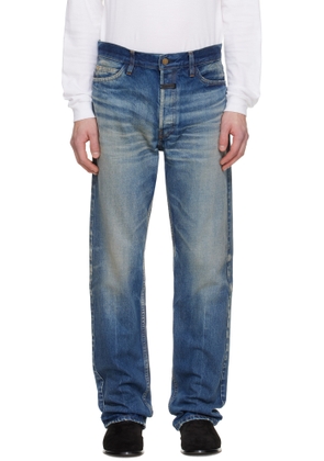 Fear of God Blue Classic 5 Pocket Jeans