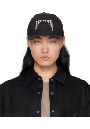 Rick Owens DRKSHDW Black Hollywood Baseball Cap