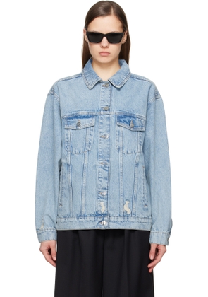 ANINE BING Blue Rory Denim Jacket