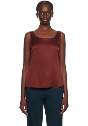 MM by Max Mara Burgundy Pan Tank Top