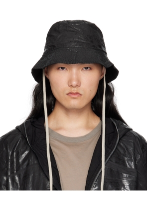Rick Owens DRKSHDW Black Hollywood Gilligan Bucket Hat