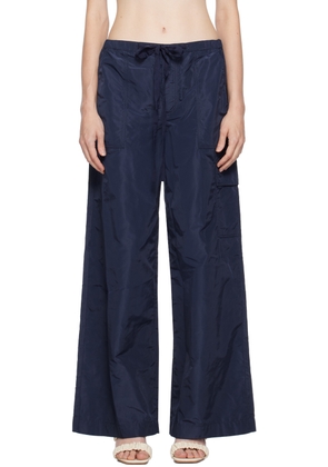 Staud Navy Camila Lounge Pants
