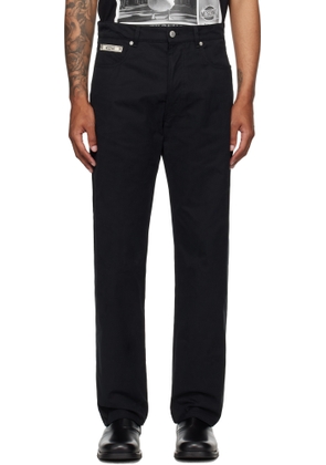 Moschino Black Moschino Tape Jeans