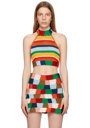 Marni Multicolor No Vacancy Inn Edition Striped Tank Top