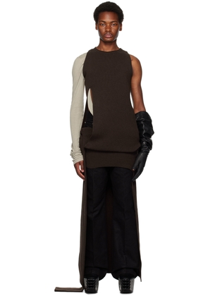 Rick Owens Brown Banana Sweater