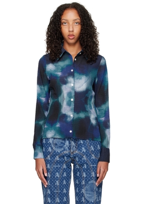 Ahluwalia Blue Koro Shirt