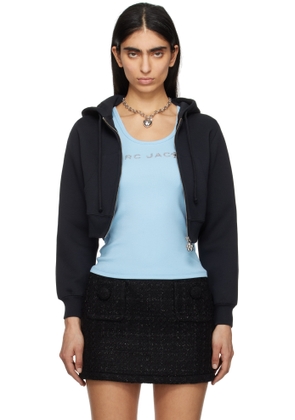 Marc Jacobs Black Charm Cropped Hoodie