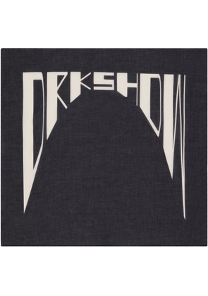 Rick Owens DRKSHDW Black Hollywood Cotton Bandana