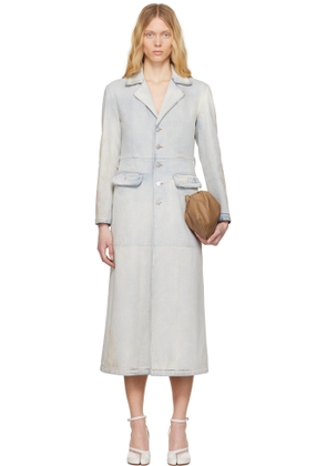 MM6 Maison Margiela Blue Dual Wear Denim Jacket