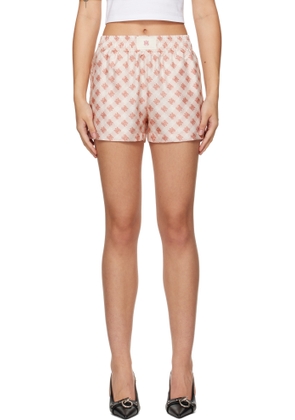 AMIRI Pink 'MA' Quad Boxer Shorts