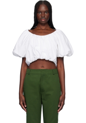 Renaissance Renaissance White Amelia Cotton Top