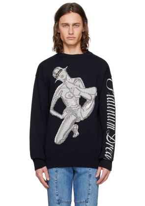 Stella McCartney Black Embroidered Sweater