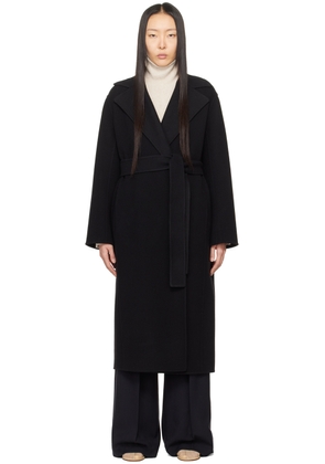The Row Black Malika Coat
