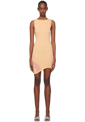 GCDS Pink Comma Minidress