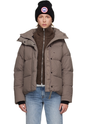 Canada Goose Taupe Junction Down Jacket