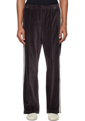 NEEDLES Black Boot-Cut Track Pants