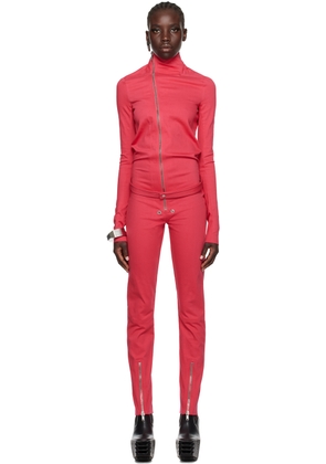 Rick Owens SSENSE Exclusive Pink KEMBRA PFAHLER Edition Gary Jumpsuit
