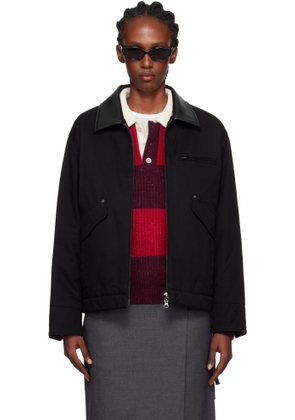 Dunst Black Vintage Padded Work Jacket