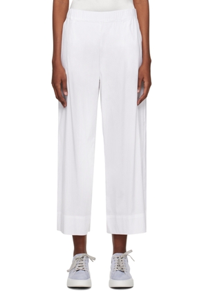 MM by Max Mara White Sala Lounge Pants