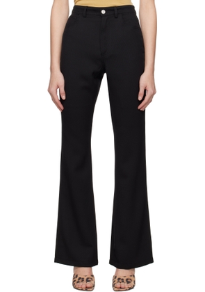 Re/Done Black Riding Trouser Jeans