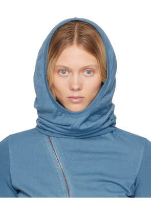 Rick Owens DRKSHDW Blue Hollywood Grace Hood