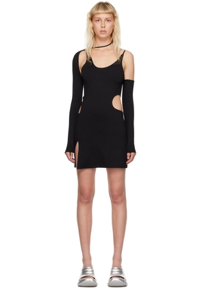 HELIOT EMIL Black Seemly Minidress