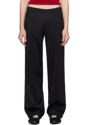 Re/Done Black Sunland Track Pants