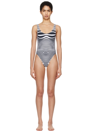Jean Paul Gaultier Black & White 'The Body Morphing' Swimsuit