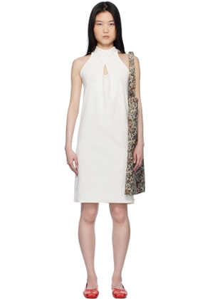 Bless Off-White Twintankdress Midi Dress