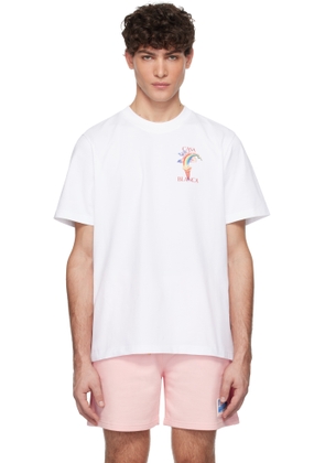 Casablanca White Nature Teacher T-shirt