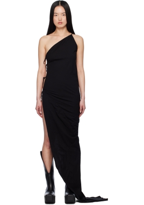 Rick Owens DRKSHDW Black Hollywood Taco Maxi Dress