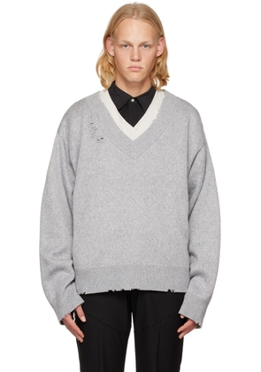 C2H4 Gray 006 Sweater