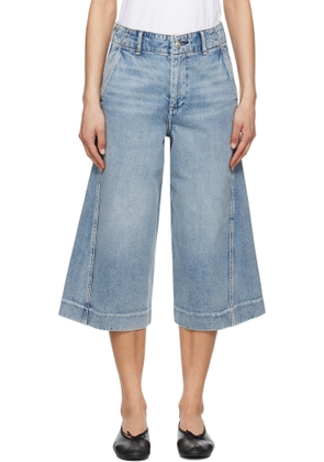 rag & bone Blue Tailored Jamie Denim Shorts