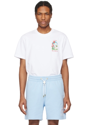 Casablanca White LA Days T-shirt