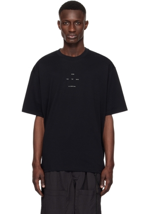 Song for the Mute Black Logo Oversized T-shirt