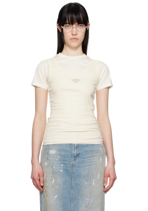 Acne Studios Off-White Layered T-shirt