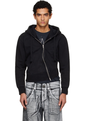 VAQUERA Black Twisted Hoodie