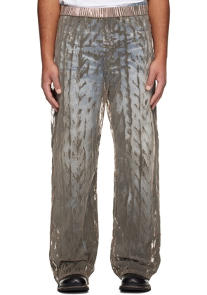 Diesel Gray P-Egaso Trousers