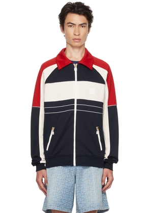 Balmain Blue & Red 70' Track Jacket