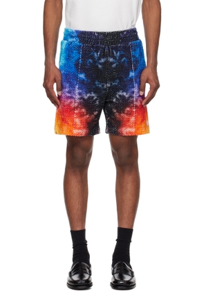 Casablanca Multicolor Gradient Towelling Shorts