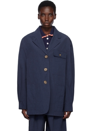 Caro Editions Navy Frederik Jacket